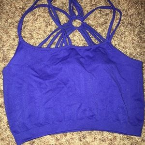 Cobalt blue bralette